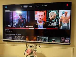 TV Samsung 55 pulgadas Smart TV/ Perfecta+ su caja