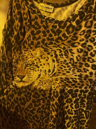 Dolce & Gabbana Blusa Leopardo