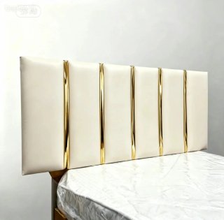 Cabecero Beige y Dorado Nuevo