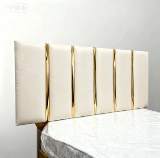 Cabecero Beige y Dorado Nuevo