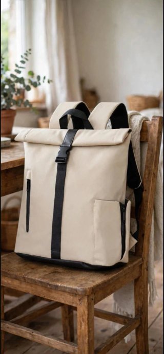 Mochila Antirrobo Beige