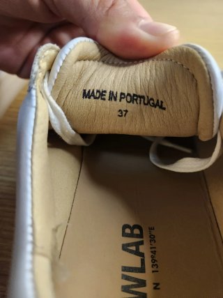 Zapatillas casuales de piel NEWLAB (Talla 37)