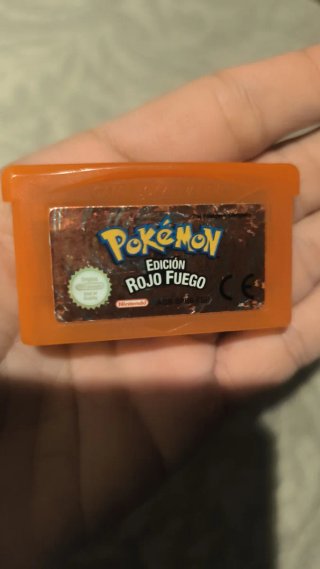 Pokemon Rojo Fuego GBA Edición Española