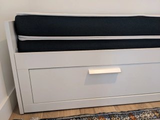 Estructura diván Ikea Brimnes con Colchones
