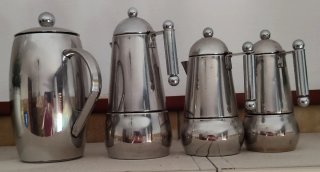 Set 4 Caffetterie con caraffa