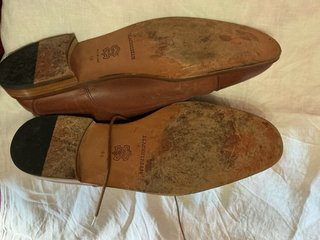 Scarpe stringate uomo pelle marrone Blackstone