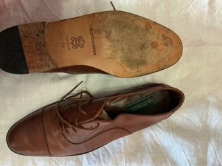 Scarpe stringate uomo pelle marrone Blackstone