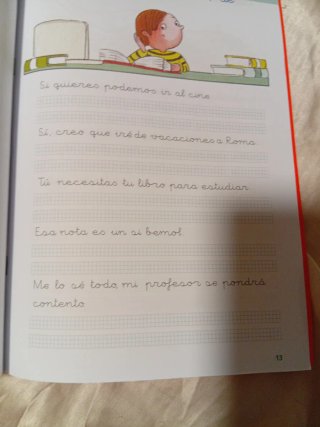 Cuaderno Caligrafía 8 (Cuadrícula)