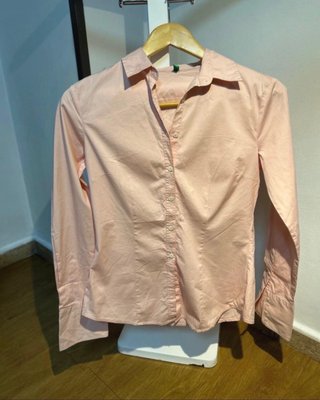 Camisa United Colors of Benetton Rosa