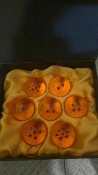 Astuccio 7 Sfere del Drago Dragon Ball Z