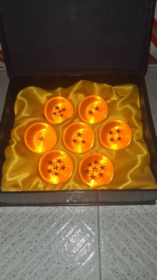 Astuccio 7 Sfere del Drago Dragon Ball Z