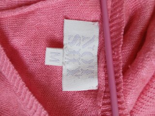 Jersey Fino de Manga Larga Rosa