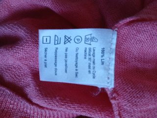 Jersey Fino de Manga Larga Rosa