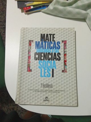 Matemáticas aplicadas a las Ciencias Sociales I...