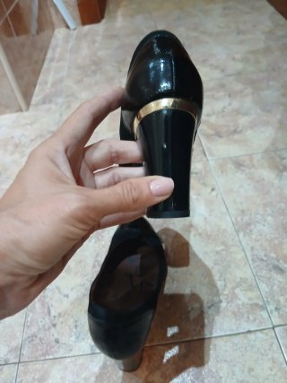 Zapatos de tacón Pitillos negros Talla 35
