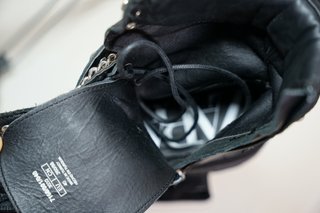 Botines de piel Zara con perlas