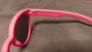Gafas de sol infantiles rosas
