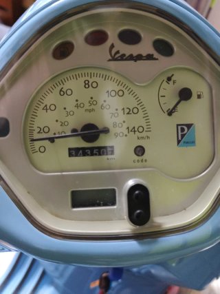 Vespa LX 125cc 2008 Azul