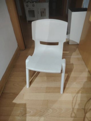 Silla Infantil Blanca