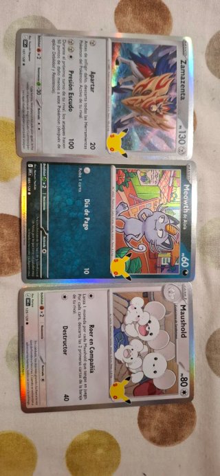 Lote Cartas Pokémon