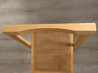 Silla Plegable Gascon de Madera y Rejilla