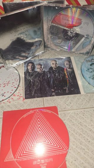 Lote 5 CDs Sôber varios firmados