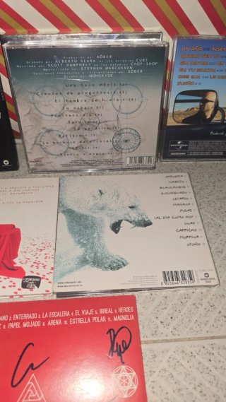Lote 5 CDs Sôber varios firmados