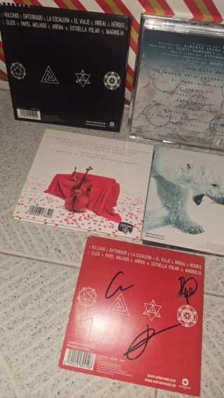 Lote 5 CDs Sôber varios firmados