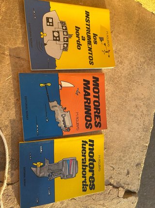 Pack 3 libros náutica