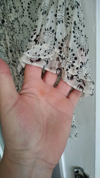 Blusa Zara Estampada Volantes