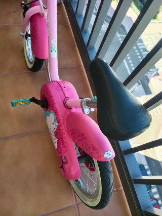 Bicicleta Infantil Btwin Rosa Unicornios