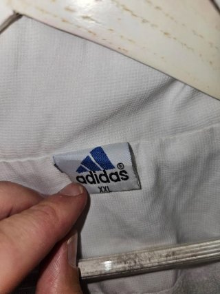 Chaqueta Adidas Blanca y Verde