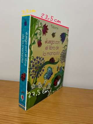 Libro “Juega con el libro de la mariquita”