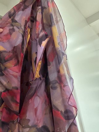 Vestido fiesta LAAGAM talla única estampado