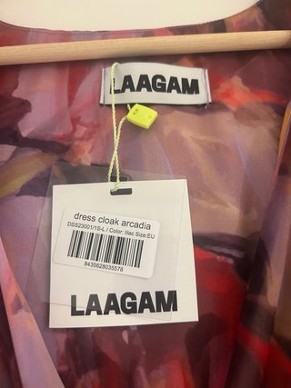 Vestido fiesta LAAGAM talla única estampado
