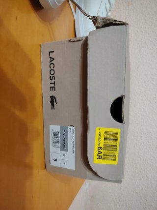 Zapatillas Lacoste Blancas Originales