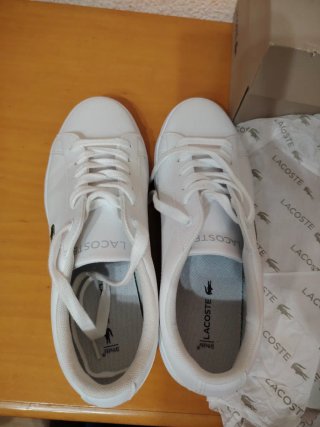 Zapatillas Lacoste Blancas Originales