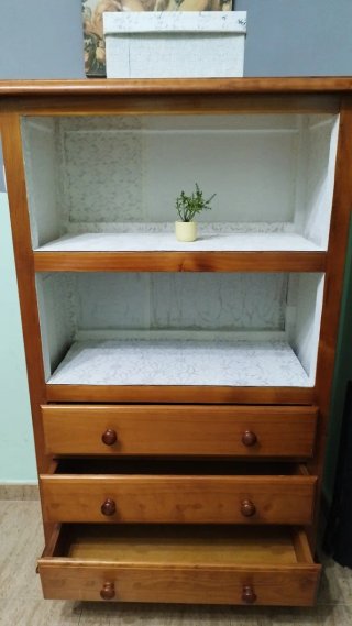 Mueble de madera restaurado 50€ NO NEGOCIABLE