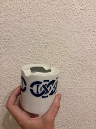 Cenicero Sargadelos de Porcelana