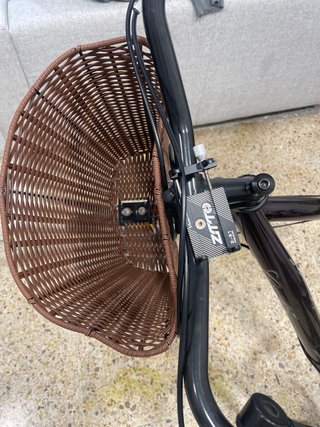 Bicicleta Urbana Mujer Cesta Marrón