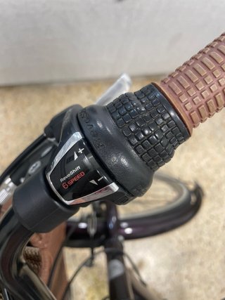 Bicicleta Urbana Mujer Cesta Marrón