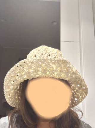 Gorro de Playa de Crochet