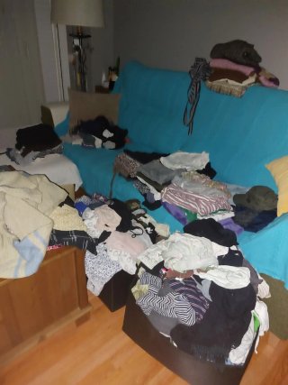 Lote de 3 bolsas de ropa variada (Tallas S-M)