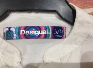 Camisa Desigual 3/4 años