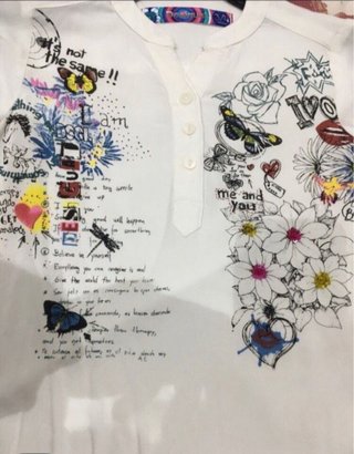Camisa Desigual 3/4 años