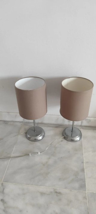 Set de 2 Lámparas de Mesita de Noche