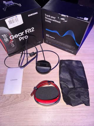 Samsung Gear Fit2 Pro Smartwatch Rojo
