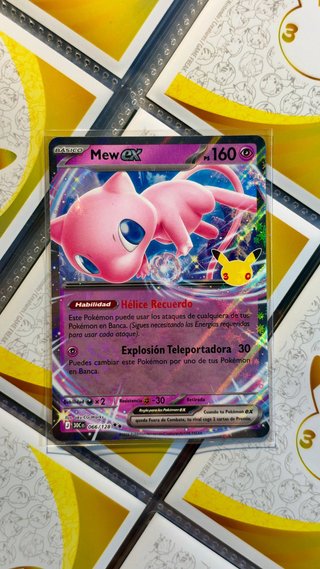 Carta Pokémon Mew EX 160 PS