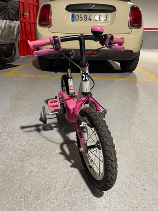 Bicicleta B'TWIN Unicornio 14 Rosa