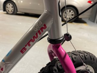 Bicicleta B'TWIN Unicornio 14 Rosa